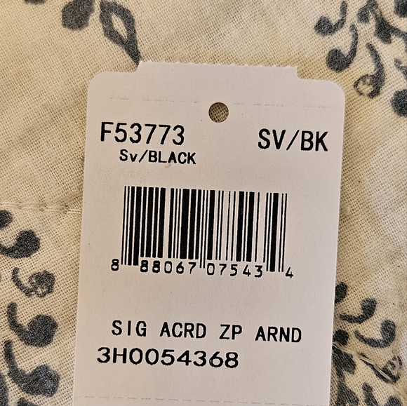 COACH Peanuts Snoopy Black Leather Accordion Zip Wallet Limited Edition NWT - Picture 9 of 13